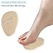 Yosoo Ball of Foot Cushions, 2 Pairs Anti-Slip Shoe Pads Inserts Gel Forefoot Insoles for Women High Heels Sandals Pumps, Relieve Metatarsal Foot Pain (Skin+Clear)