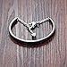 IBLUE Jewelry Heart Charms Bracelets Stainless Steel 4 Color Available Chanis Bangles