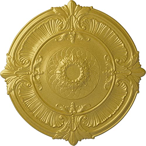 39 1/2"OD x 2 1/2"P Attica Ceiling Medallion (Fits Canopies up to 3 3/4"), Hand…