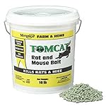 MOTOMCO 008-32345 Tomcat Rat And Mouse Bait Pellet, 10 lb