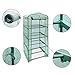 NKTM Green House, Greenhouses for Outdoors Green Houses for Outside Winter Mini Greenhouse 4-Tier Mini Greenhouse Replacement Cover 27