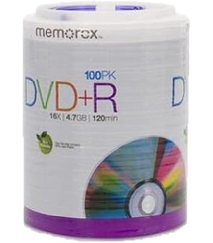 Amazon.com: Memorex 32020031749 DVD-R 16x Eco Spindle Base Discs
