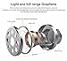 Wired Earbuds, BlitzWolf Graphene Earphone Stereo HiFi Noise Cancelling In-ear Wired Control Earphone with Microphone and Volume Control for All 3.5mm Interface Device