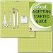 Cricut Machine Basic Tools Set, 2 Pack 12x12 Cutting Mats and Beginner eGuide Bundle primary