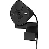 Logitech Brio 301 Full HD Webcam with Privacy Shutter, Noise Reduction Microphone, USB-C, certified for Zoom, Microsoft Teams