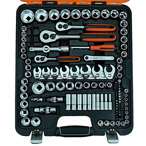 Bahco S138 Metric and Imperial Square Drive Socket Set Apprentice Starter Pack