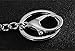 JewelBeauty Cute High Heel Shoes Heels Rhinestone Crystal Keychain Pendent Charm Gift For Women Purse Handbag Phone Bag Decor Keyrings (whiteII)