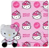 The Northwest Company MLB Los Angeles Dodgers/Hello Kitty Hugger Throw