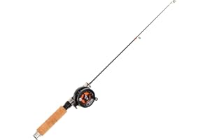 Rofawee scoping Ice Fishing Rod Set Mini Winter Ultra-Light Ice Fishing Reel Set Fishing Tackle Tool