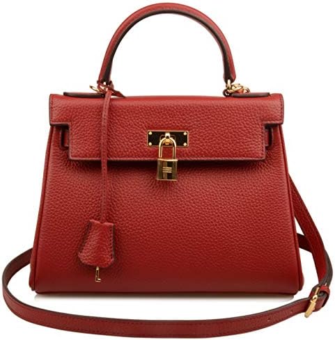 Xishiy Women's Padlock Genuine Leather Shoulder Handbags Hobo Bags Purse Top Handle bags