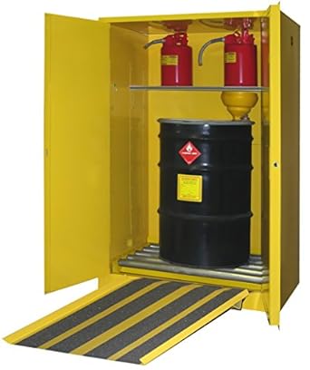Securall V375 Flammable Drum Storage Cabinet 75 Gallon Cap 18