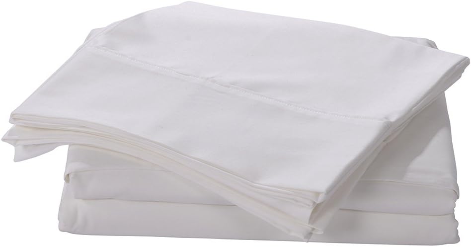 Honeymoon Bamboo 4-Piece Bed Sheet Set, Queen, Ivory