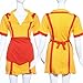 2 Broke Girl Max & Caroline Waitress Uniform Cosplay Fancy Dress Party Costume
