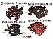 Combination of Dried Mexican Peppers (Cascabel, Morita, Mulato, & Pasilla) Weights: 8 Oz & 1 Lb!! (8 OZ)