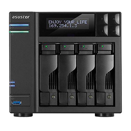 ASUSTOR AS7004T 4-Bay INTEL 3.5G Dual-Core High-Performance NAS