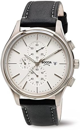 Boccia3756-01 Titanium Mens Chronograph Watch