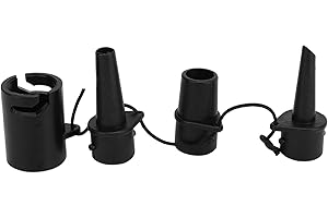 3PCS Air Pump Replacement Nozzles Set, Universal Inflator Kayak Nozzle Adapter Attachments for Inflatable Paddle Board Boat A