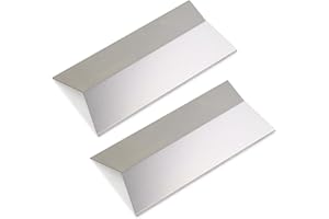 Plowo 13" Grill Heat Plate for Cuisinart CGG-306, Nexgrill 820-0033 820-0007B 820-0015 820-0007 820-0007G, Megamaster 820-0033M, 820-0007B, Flame Tamer 306-20133 306-20087 820-0033-05, Stainless Steel