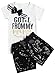 ChicNChic Baby Girls Letter Print Tops Sequins Pants With Headband 3pcs Little Girls Outfits Short Set (6M-5T)