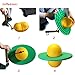 GreenMoon Pogo Ball with Large Pump Lolo Ball with Gift Bag and Instruction (Green&Yellow)(with Jump Rope)