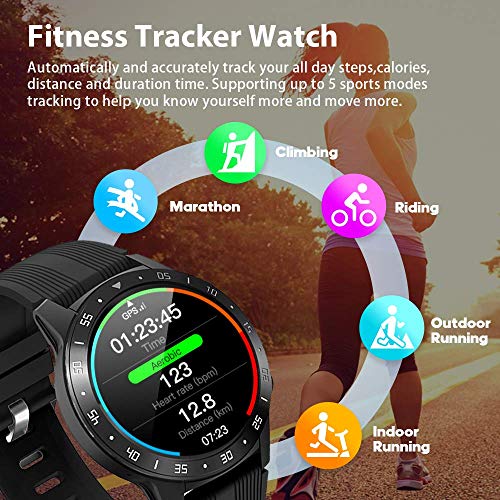 image for Naturehike GPS Smar twatch for Android and iOS Phone Heart Rate&Blood 