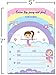 Papery Pop Gymnastics Birthday Invitations with Envelopes (15 Count) - Kids Birthday Party Invitations for Girls - Bounce House - Trampoline