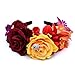 DreamLily Day of The Dead Headband Costume Rose Flower Crown Mexican Headpiece BC40