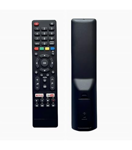 Replacement Remote Control For Aiwa 4K Smart TVs - Compatible With AW65B4K, AW39B4SM & Other Models