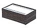 KOUBOO 1030020 Laguan Tissue Box Cover, Espresso/Dark-Brown