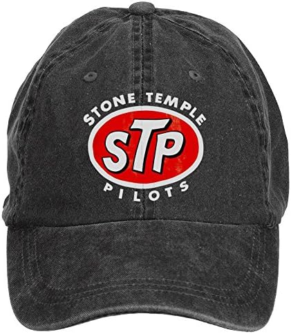 LongDaCo STP Stone Temple Pilots Classic Baseball Cap with Adjustable Hat Men Black
