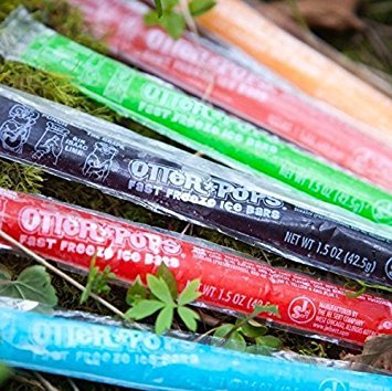 OTTER POPS, ORIGINAL ASSORTED FREEZER POPS, 1OZ FREEZE POPS IN SIX ZIPPY FLAVORS, 100 COUNT, (85100)
