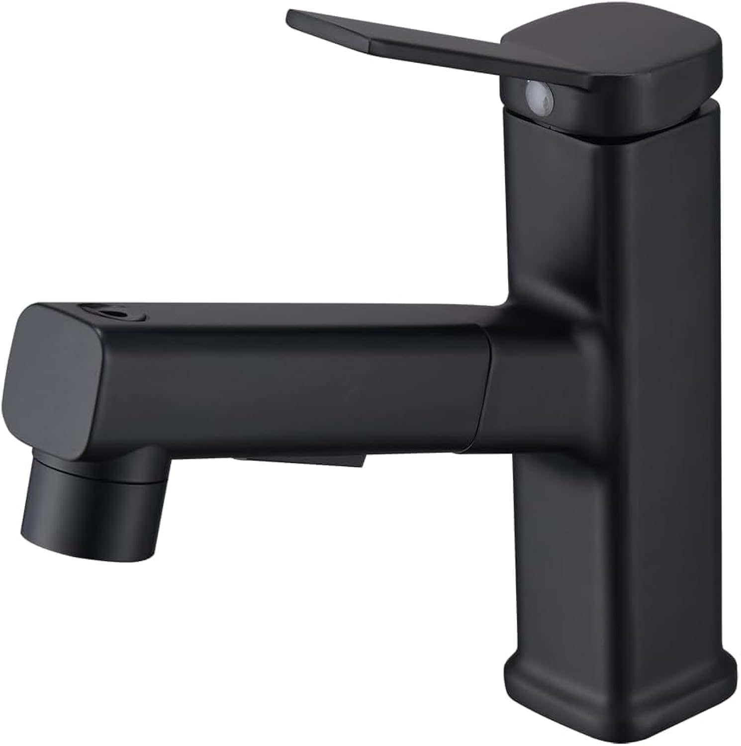 Fonveth Bathroom Faucets with Pull Out Sprayer, Single Handle Bathroom ...