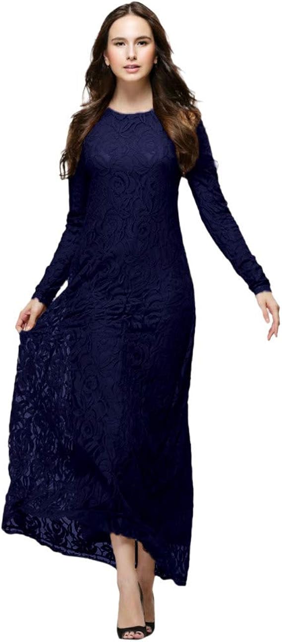 Hansee Women Islamic Clothing Muslim Double Layered Casual Dress Perfect for Daily Wear: Amazon 