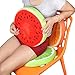 ONEVER 3D Cartoon Chair Seat Sofa Back Stuffed Cushion For Decor Home Office Car Plush Play Toy Throw Pillow (Green Lemon)