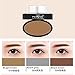 Ochine Eye Brow Powder Eyebrow Stamp Kit Eyebrow Makeup Dark Brown Light Brown Dark Gray (A03)