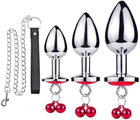 FHGGV 3PCS Stainless Steel Trainer Kit for Women, B'u.t.t P.l.ù.g.s - Back Beads Massage-Beginner Starter Set