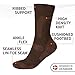 DANISH ENDURANCE Merino Wool Hiking & Trekking Socks (Oak Brown 3 Pairs, US Women 11-13 // US Men 9.5-12.5)