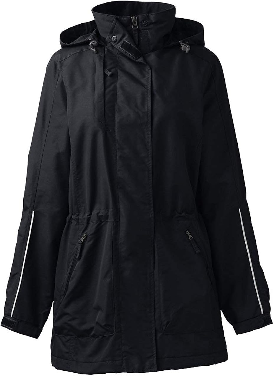 Lands' End Women's Custom Embroidered Outrigger Parka at Amazon Women's