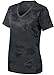 Joe's USA Ladies CamoHex V-Neck All Sport Moisture Wicking Shirts.Sizes: XS-4XL