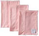 Burt's Bees Baby Organic Bee Essentials Set of 3 Solid Burp Cloths