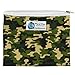 Planet Wise Reusable Zipper Sandwich and Snack Bags, Sandwich, Camo Poly