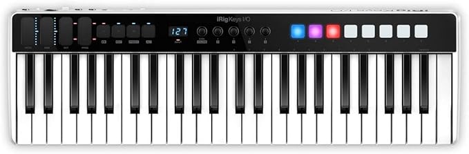 Ik Multimedia Irig Keys I O 49 49 Key Music Creation Workstation With Integrated Audio Interface Musical Instruments Amazon Com