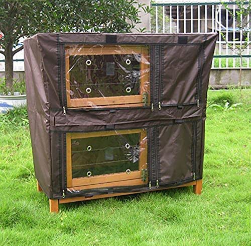 BUNNY BUSINESS Rabbit Hutch Covers over 20 Types Rabbit Hutches Rabbit Run Cover (BB-36-DH)