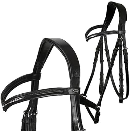 Heinick-Reitsport Comfort Trense hannoveranisch Schwarz ~ Lugano ~ WB VB
