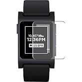 Puccy 4 Pack Screen Protector Film, compatible with Pebble 2 Pebble2 TPU Guard （ Not Tempered Glass Protectors ）