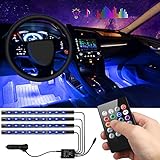 Car Interior Lights 4pcs 36 LED Car Floor