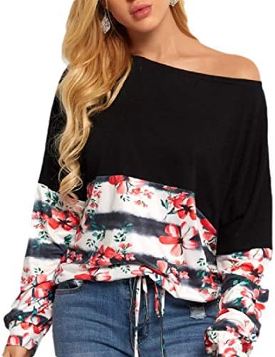 Frieed Women Long Sleeve One Shoulder 