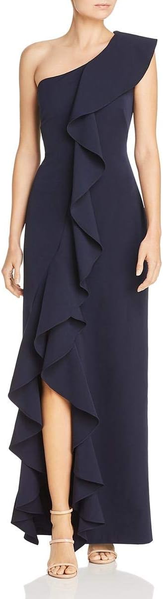 Eliza J Womens Formal One Shoulder Evening Dress