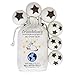 Friendsheep Wool Dryer Balls 6 Pack XL Organic Premium Reusable Cruelty Free Handmade Fair Trade No Lint Fabric Softener Star - Stars Galore