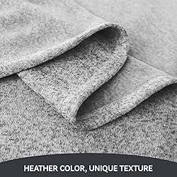 KAWAHOME Sweatshirt Blanket King Size for Bed